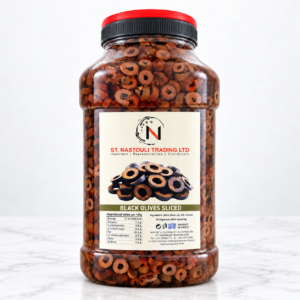 Greek Olives Black Sliced